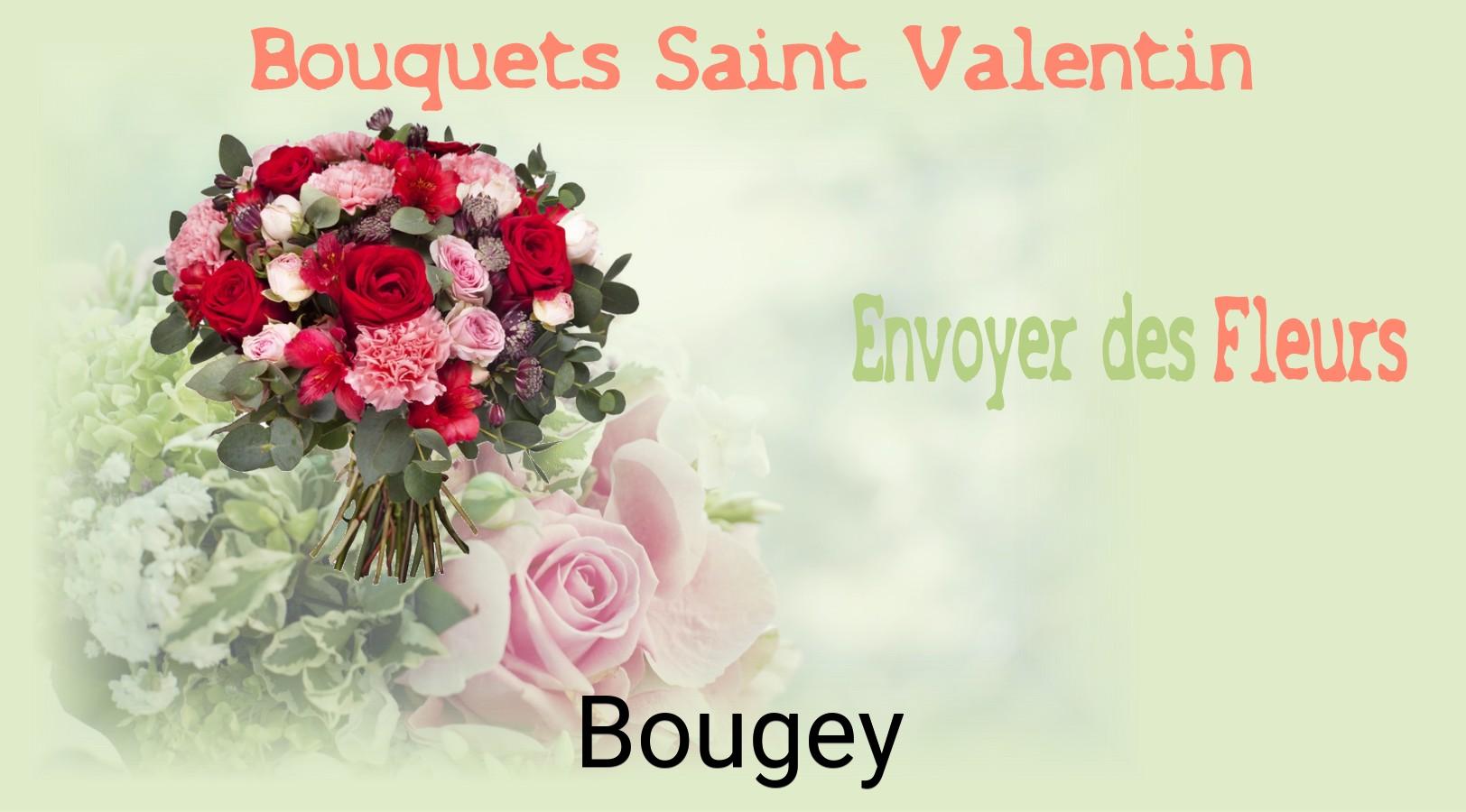 Roses de Saint-Valentin livrées à Bougey